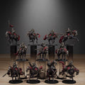 GrimGuard Cavalry | 14K Resin | Not Rough Riders | Grimdark Imperial Guard | Grimdark Army