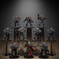 Socratis Legion Infantry 14K Resin | Sci-Fi Monks | 10x 28-32mm Scale