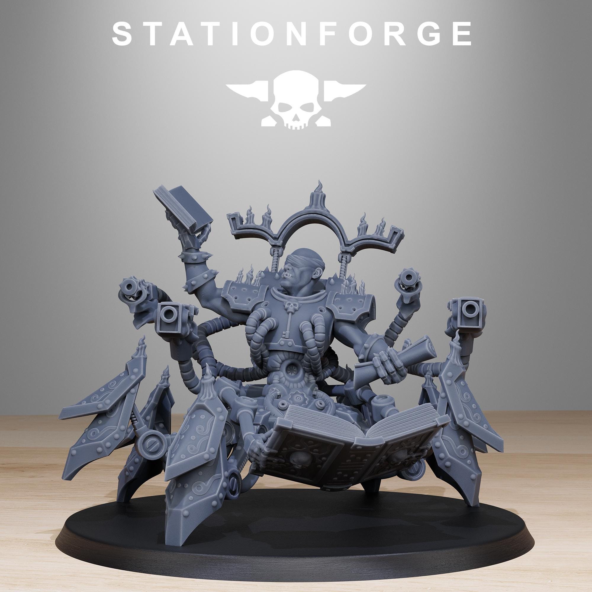 Scavenger Librarian 14K Resin | Tech Priest Proxy  | StationForge Scavenger Army