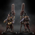 Techno Savage Hunter 14K RESIN | Cyborg Barbarian Rifleman | StationForge Scavengers | Grimdark Future