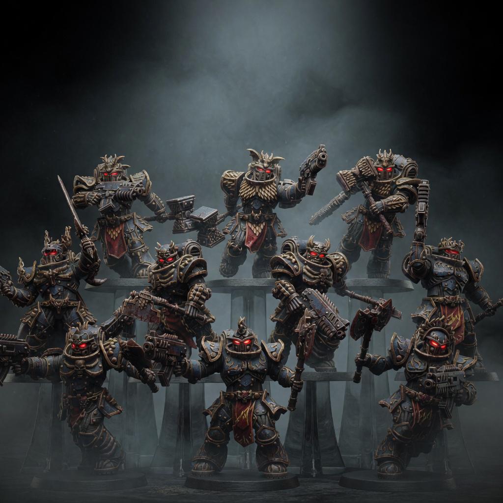 Socratis Dragon Knights - StationForge - 28mm/32mm 14K Resin Miniatures - Sci-Fi Grimdark & Proxy Wargame