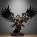 Corrupted Archon Angel Miniature | 14K Resin | Winged Fallen Angel Proxy |  Chaos Daemon Figure