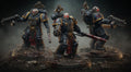 Imperial Nomad Proxy | 14k Resin Miniature | Sci-Fi Space Warrior Champion | Tabletop Wargaming