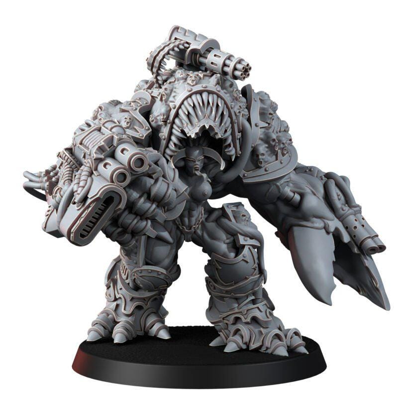 Blissforged Eradicator | 14k Resin Miniature | Legion of Excess Chaos Proxy | 28/32mm Tabletop Wargaming