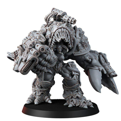 Blissforged Eradicator | 14k Resin Miniature | Legion of Excess Chaos Proxy | 28/32mm Tabletop Wargaming