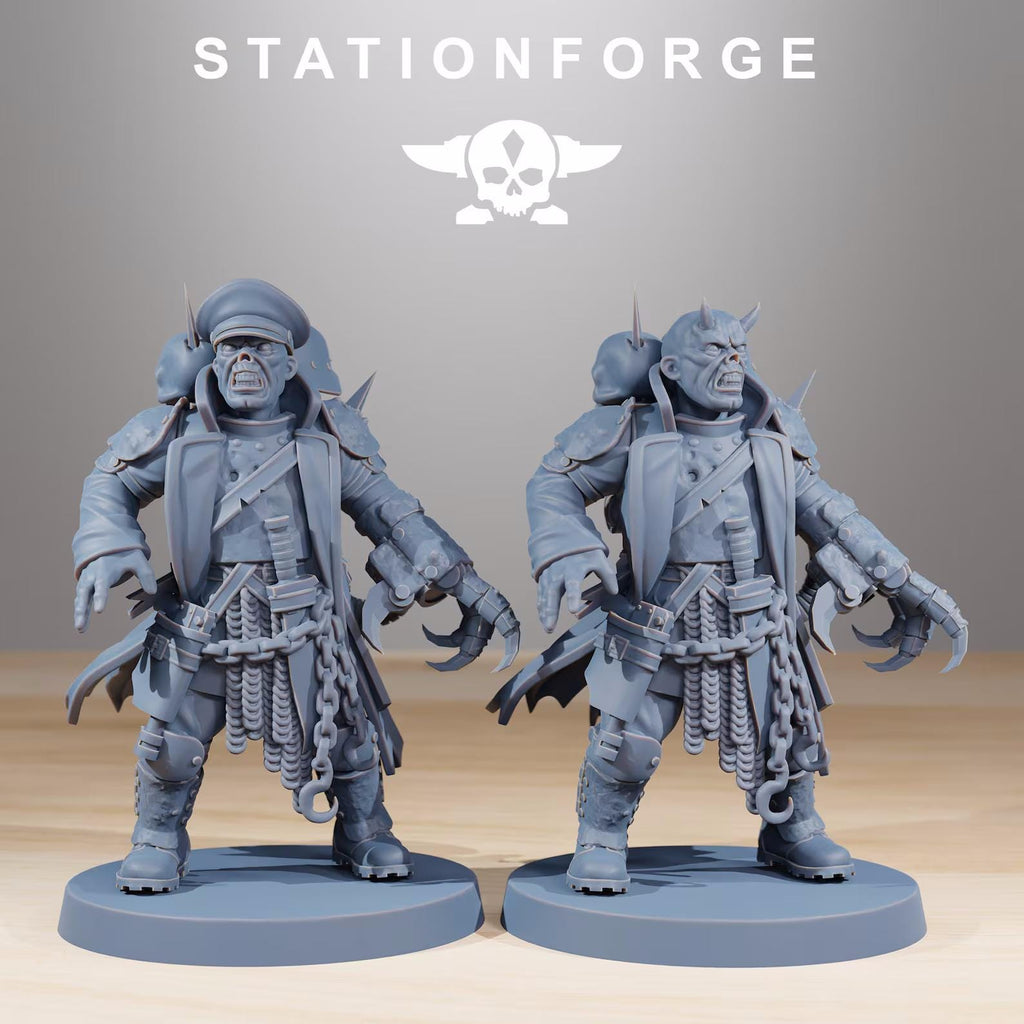 Corrupted Guard Infantry Squad | 14K Resin | 13x Figures | Grimdark Miniatures Proxy