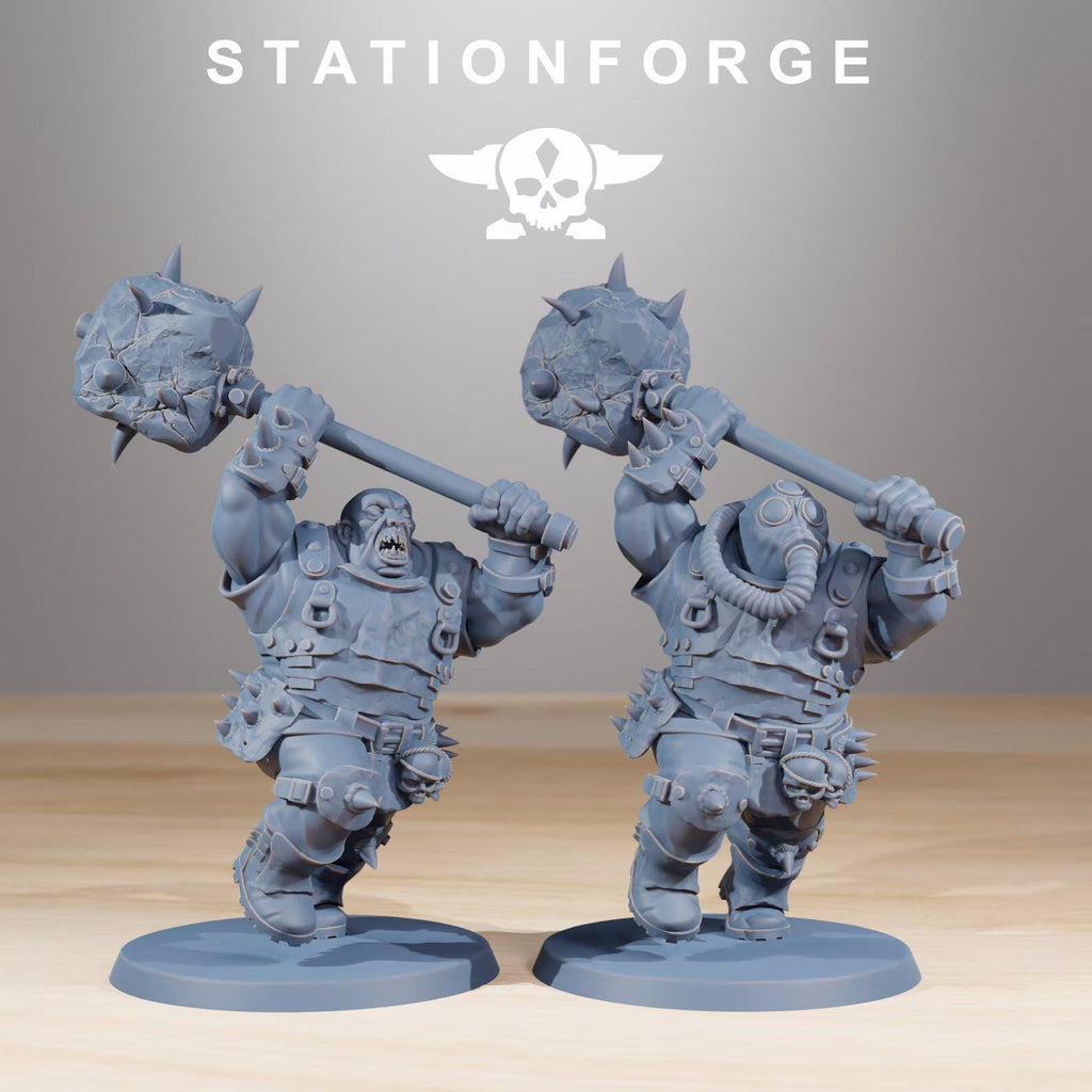 Corrupted Guard Forsaken Squad | 14K Resin | Chaos Mutant Miniatures | 13x