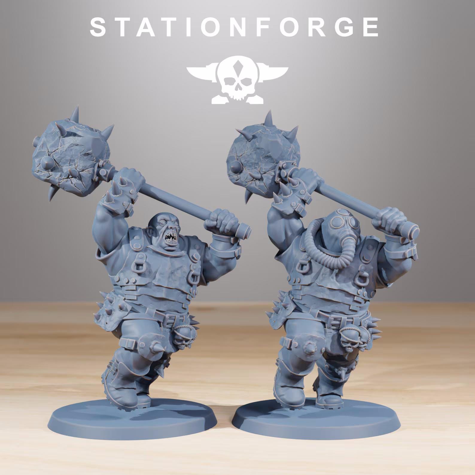 Corrupted Guard Forsaken Squad | 14K Resin | Chaos Mutant Miniatures | 13x