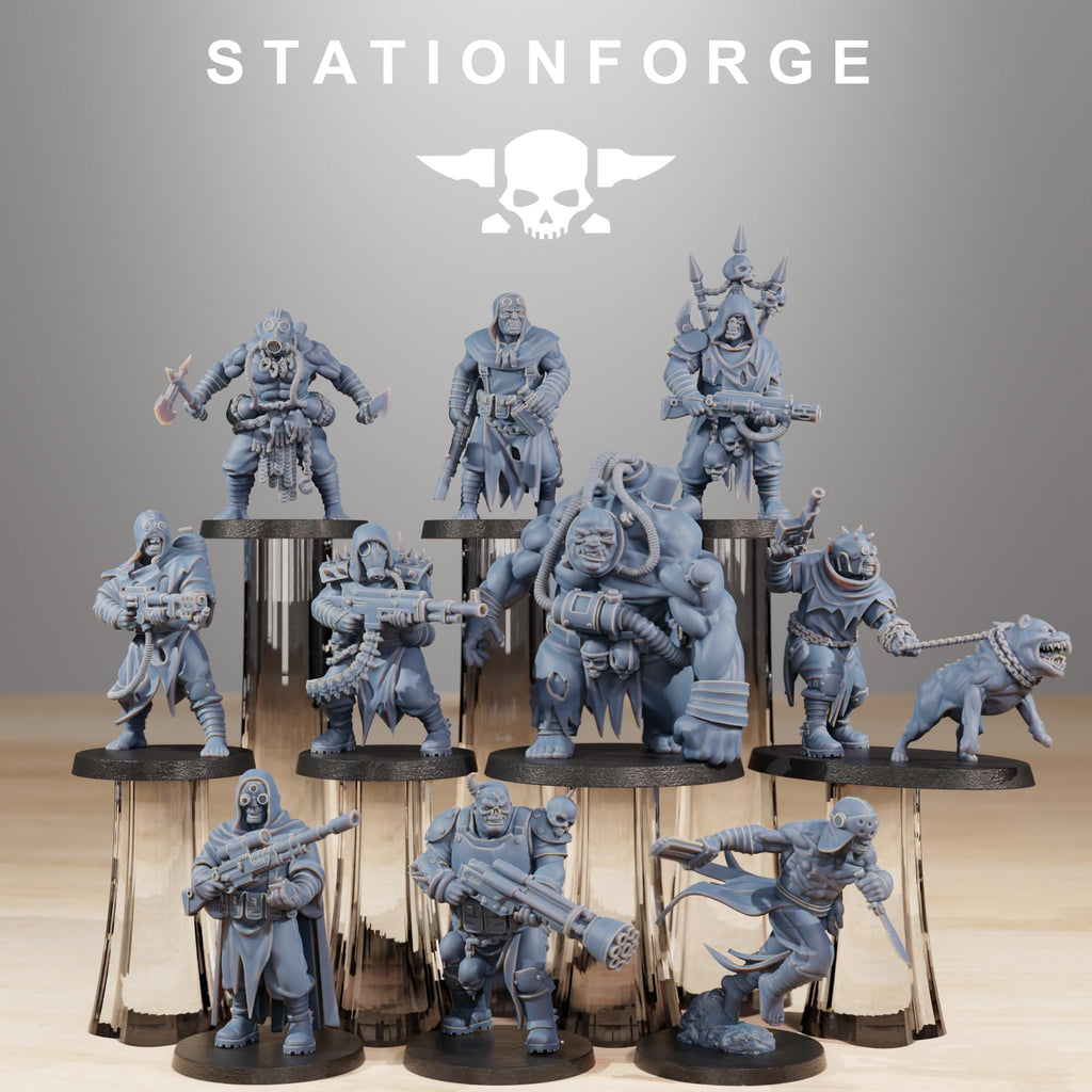 Corrupted Guard Nomads | 14K Resin | Mutant Kill Squad 28/32mm | Traitor Navy Proxy | StationForge