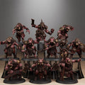 Corrupted Beasts |14K Resin Figures  Chaos Hounds Proxy | Mutant Dogs | | StationForge Chaos Army