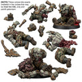 Ork Corpses | 14K Resin Terrain Bits | Space Orcs Wargaming Casualty Markers