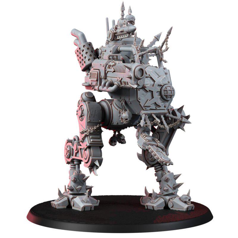 Chaos Renegades Defiant Warden Walker | 14k Resin Miniature Proxy (V1/V2)