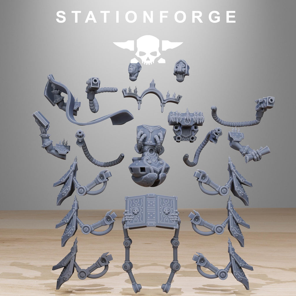 Scavenger Librarian 14K Resin | Tech Priest Proxy  | StationForge Scavenger Army