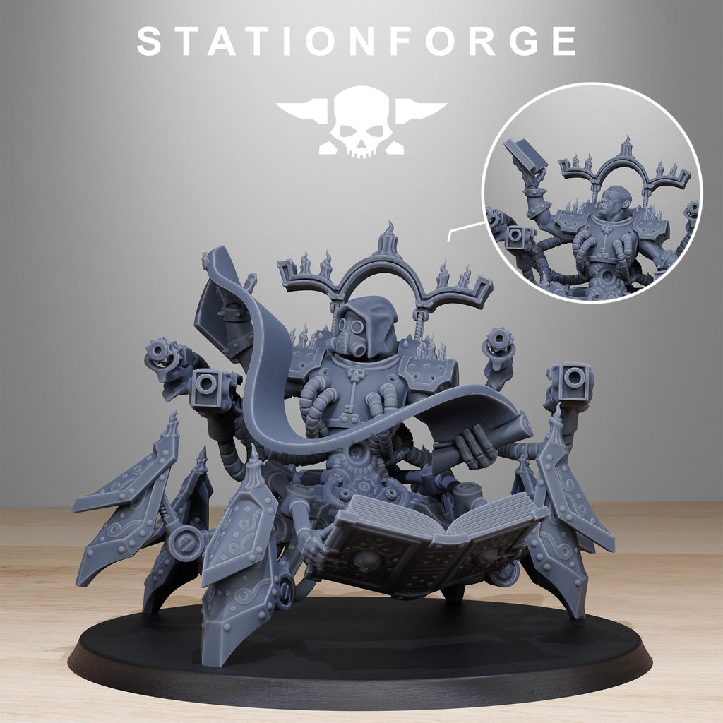 Scavenger Librarian 14K Resin | Tech Priest Proxy  | StationForge Scavenger Army