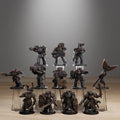 Socratis Legion Reinforcers Set of 12 | 14K Resin Space Warriors | StationForge | Grimdark Future
