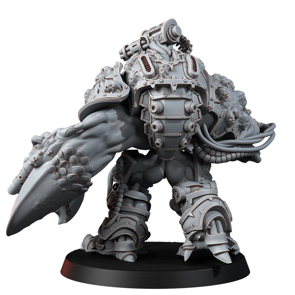 Blissforged Eradicator | 14k Resin Miniature | Legion of Excess Chaos Proxy | 28/32mm Tabletop Wargaming