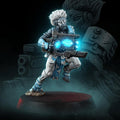 Greater Good Strike Charger | 14k Resin Miniature | Sci-Fi Tech Soldier Proxy | Tabletop Wargaming