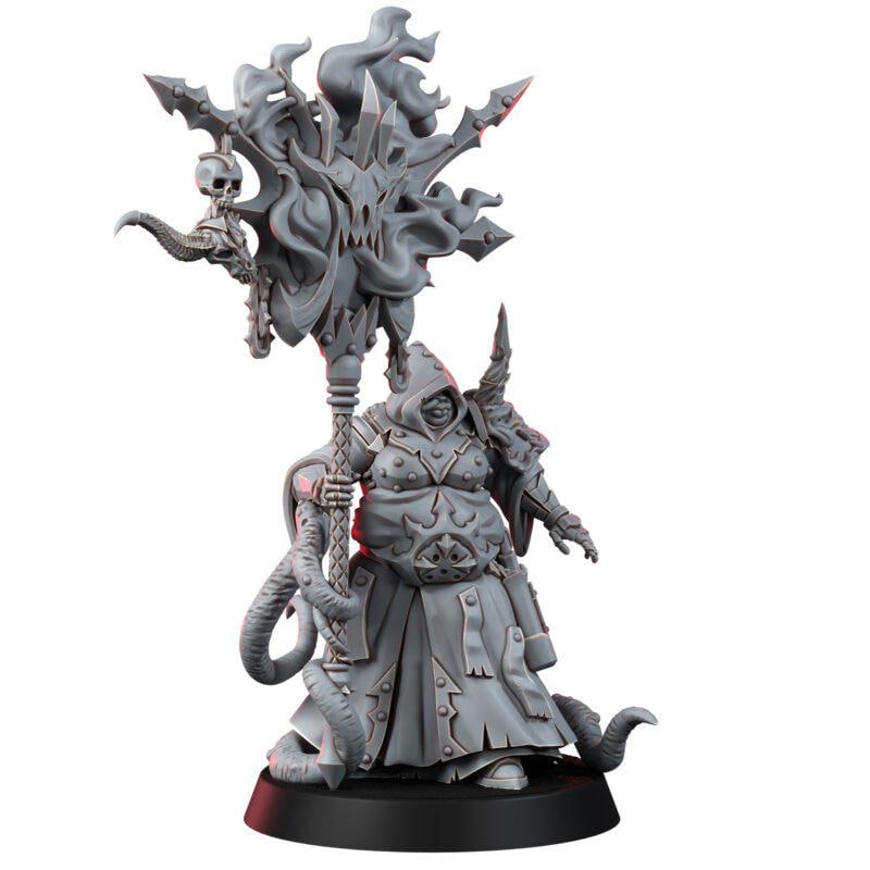 Chaos Renegades Witch Coven Miniatures | 14k Resin, Rogue Psyker Proxy, Grimdark Tabletop
