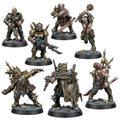 Crimson Killers Team 7x Miniatures | 14K Resin Proxy Models, Grimdark Tabletop Wargaming