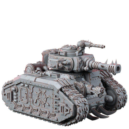 Chaos Renegades Degrader Battle Tank | 14k Resin Miniature Proxy | Grimdark Tabletop Vehicle