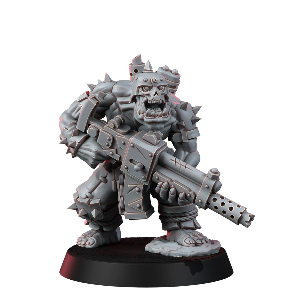 Ork Mad Riders Yoofs With Shootahs Squad T2 14k resin | Unpainted Miniature Wargaming Proxy
