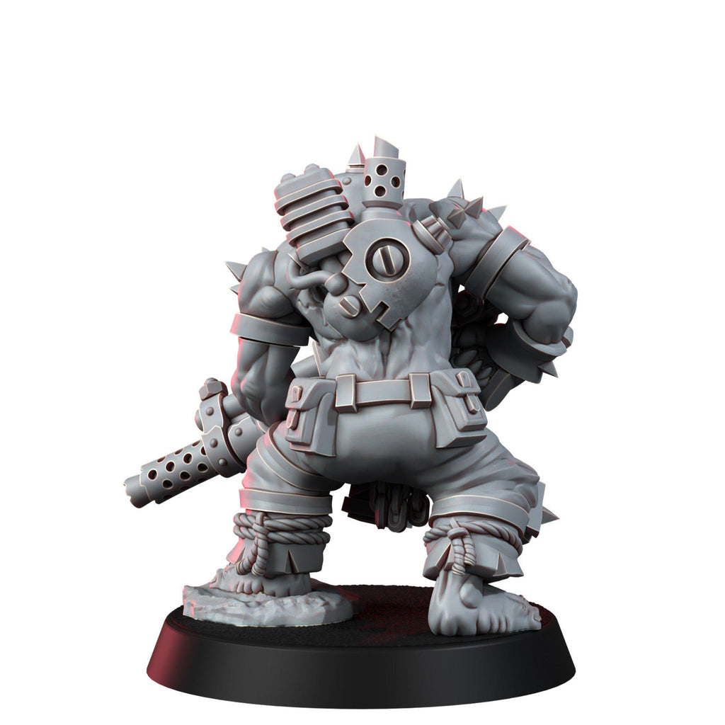 Ork Mad Riders Yoofs With Shootahs Squad T2 14k resin | Unpainted Miniature Wargaming Proxy