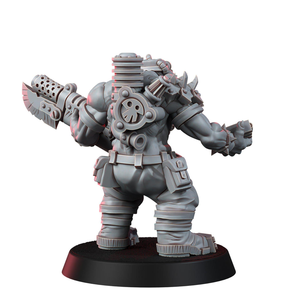 Ork Mad Riders Yoofs With Shootahs Squad T2 14k resin | Unpainted Miniature Wargaming Proxy