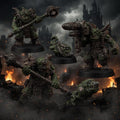 Ork Can Krakkas Squad T2 16k Resin | Unpainted Miniature Wargaming Proxy | Tabletop Anti Tank