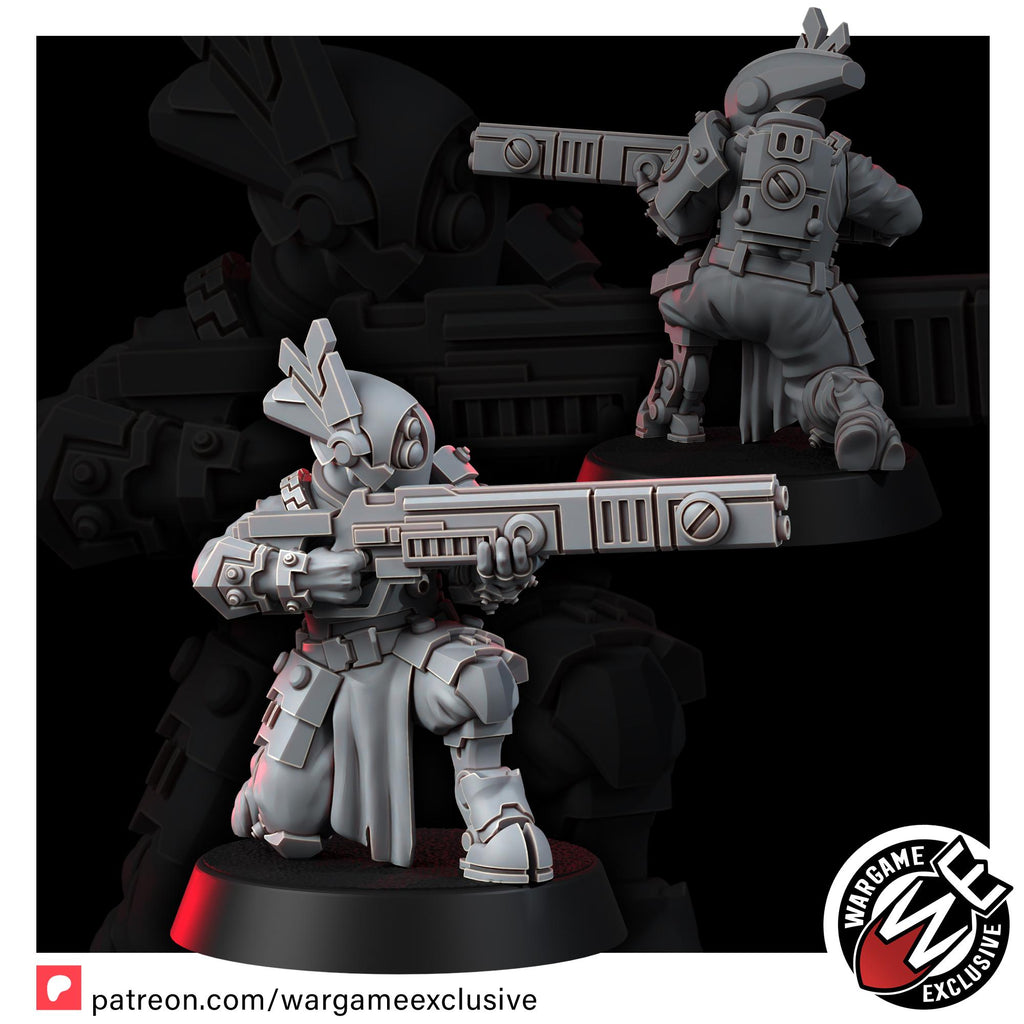 Greater Good Ashigaru Battle Fires T1 | 16K Resin | Unpainted Miniature Wargaming Proxy