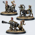 Renegades of Excess Rapture Weapon Teams 16K Resin | Unpainted Miniature Wargaming Proxy