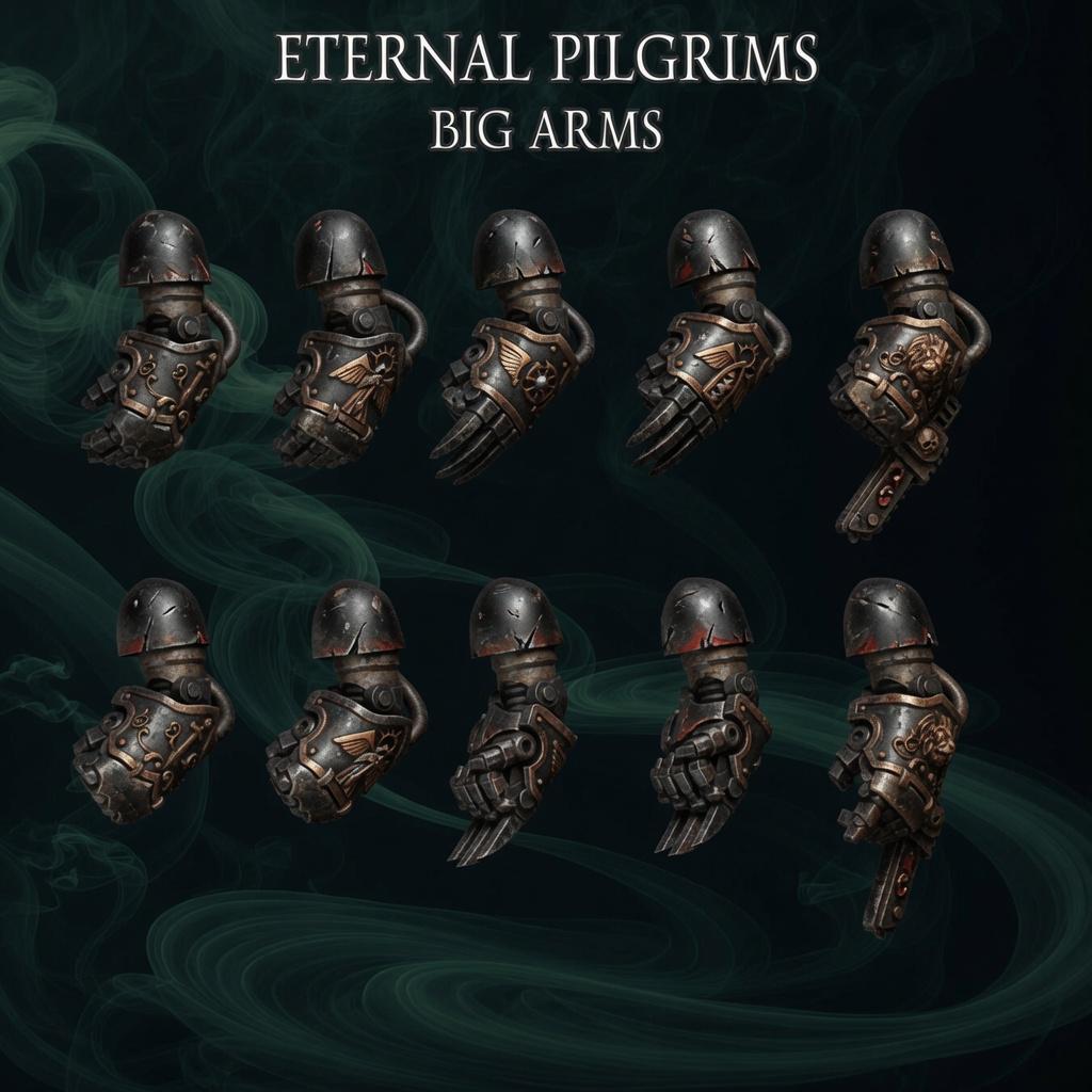 Eternal Pilgrims Terminator Conversion Kit - 16K Resin Bits Pack |  GreyTide Studio Wargame