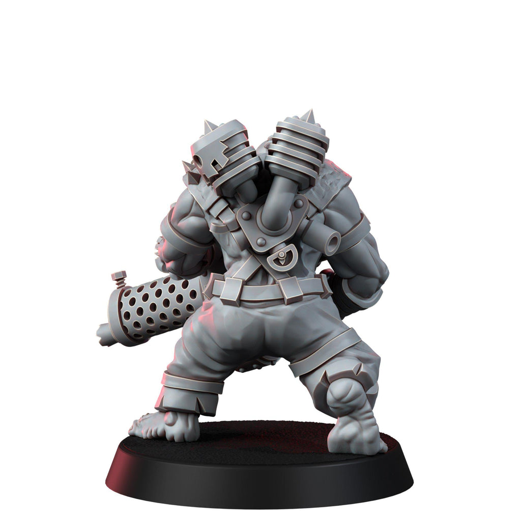 Ork Mad Riders Yoofs With Shootahs Squad T2 14k resin | Unpainted Miniature Wargaming Proxy