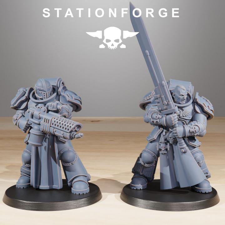 Socratis Elites 16K Resin  - StationForge - 28/32mm Miniatures - Sci-Fi Grimdark & Proxy Wargame