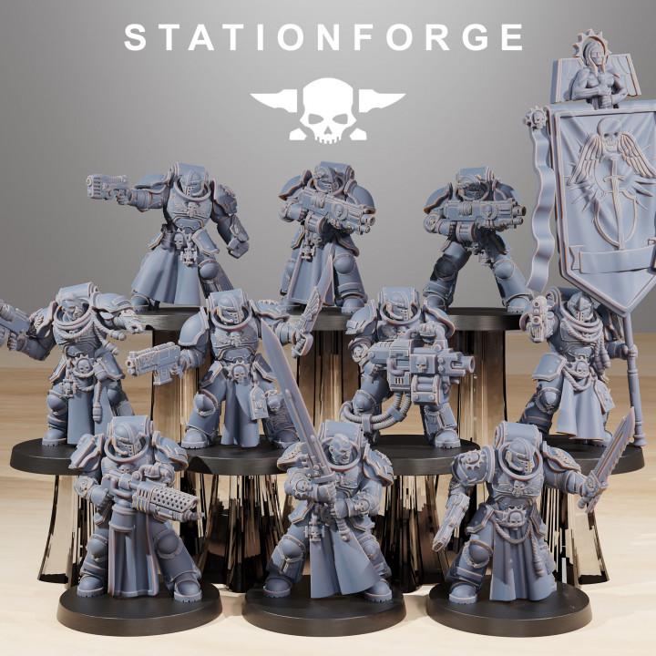 Socratis Elites 16K Resin  - StationForge - 28/32mm Miniatures - Sci-Fi Grimdark & Proxy Wargame