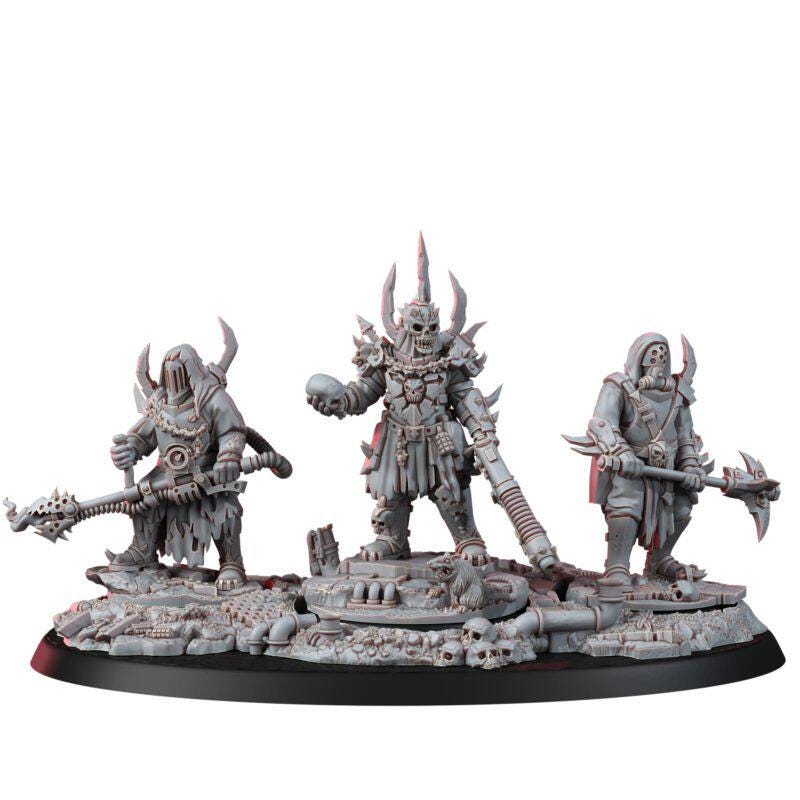 Chaos Renegades Resin Miniatures – Chaos Proxy, Wargame Exclusive – 3D printed 16K resin miniature – photo 2 of 5