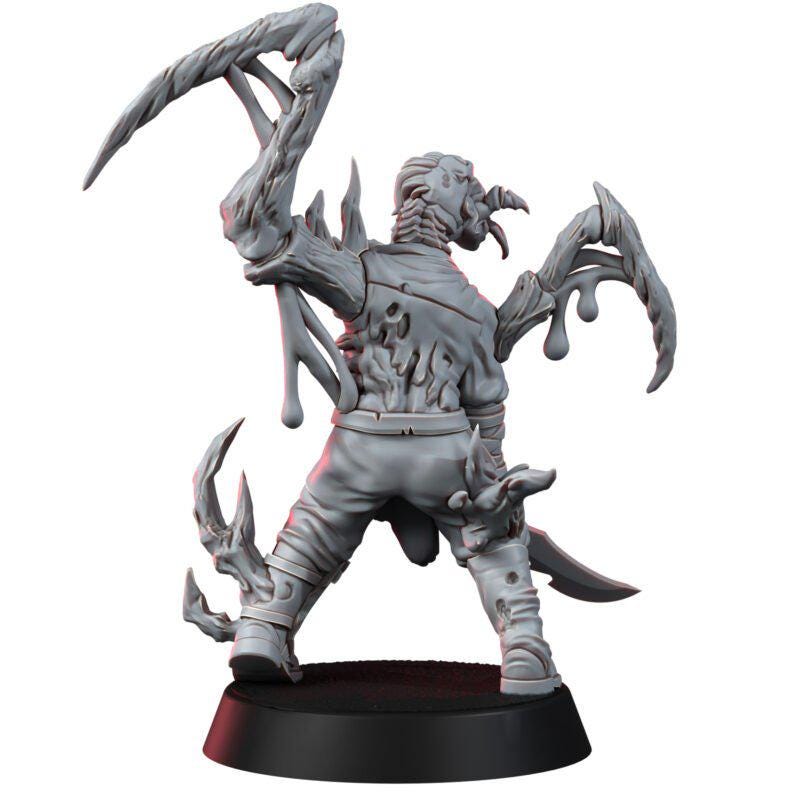 Chaos Renegades Of Pain Mutant Cultists – Chaos Proxy, Wargame Exclusive – 3D printed 16K resin miniature – photo 2 of 19