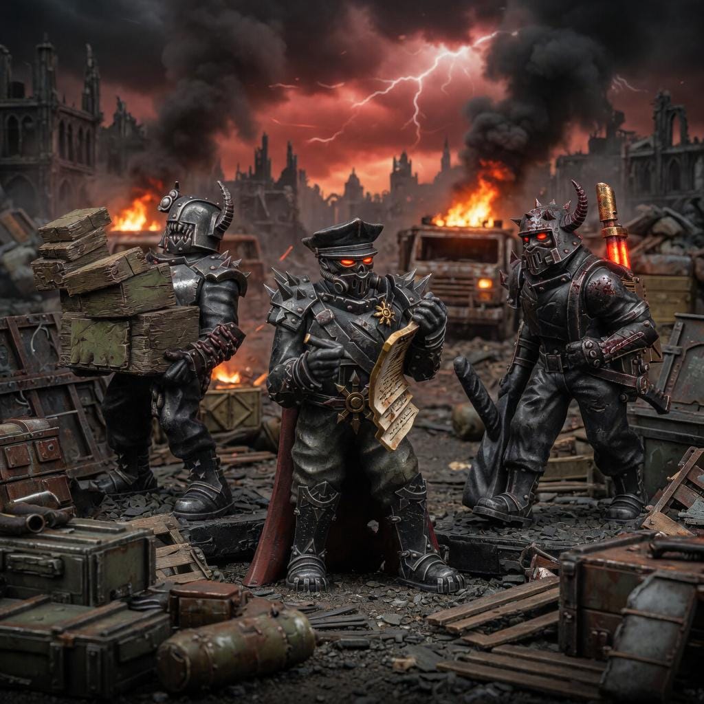 Chaos Renegades Of Pain Patreon – Chaos Proxy, Wargame Exclusive – 3D printed 16K resin miniature – main photo