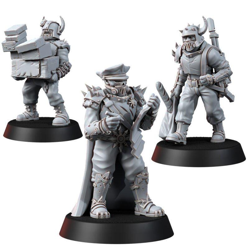 Chaos Renegades Of Pain Patreon – Chaos Proxy, Wargame Exclusive – 3D printed 16K resin miniature – photo 2 of 9