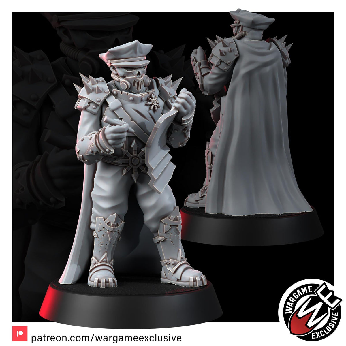 Chaos Renegades Of Pain Patreon – Chaos Proxy, Wargame Exclusive – 3D printed 16K resin miniature – photo 4 of 9