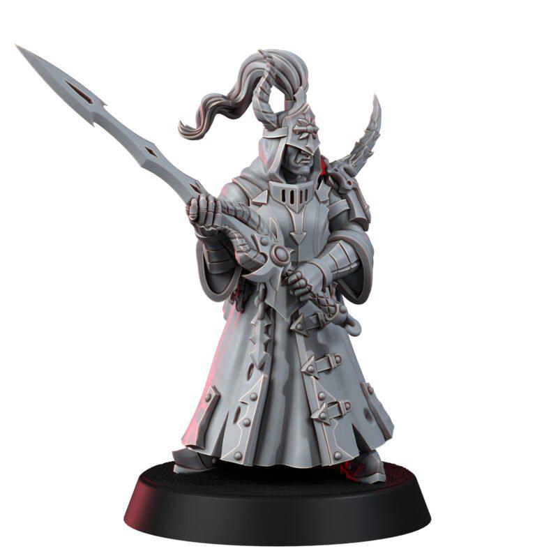 Chaos Renegades Of Pain Witch Coven – Chaos Proxy, Wargame Exclusive – 3D printed 16K resin miniature – photo 4 of 20
