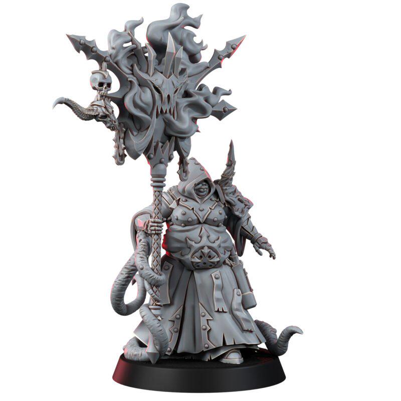 Chaos Renegades Of Pain Witch Coven – Chaos Proxy, Wargame Exclusive – 3D printed 16K resin miniature – photo 9 of 20