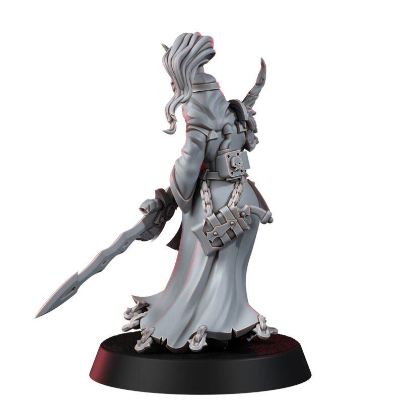 Chaos Renegades Of Pain Witch Coven – Chaos Proxy, Wargame Exclusive – 3D printed 16K resin miniature – photo 5 of 20