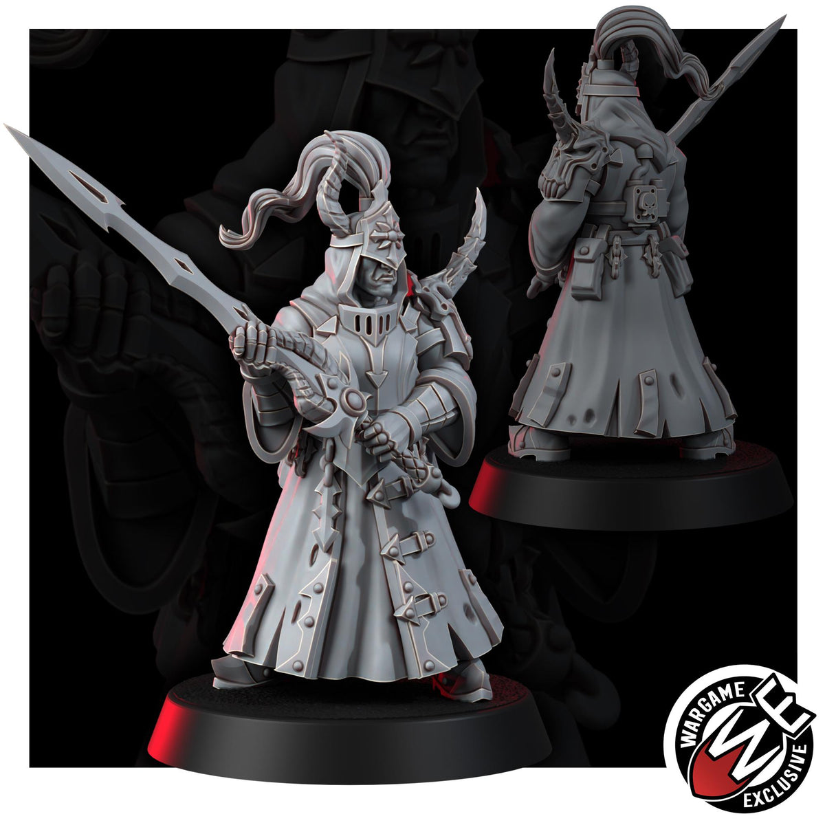 Chaos Renegades Of Pain Witch Coven – Chaos Proxy, Wargame Exclusive – 3D printed 16K resin miniature – photo 16 of 20
