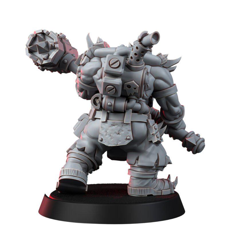 Ork Kan Krakkas T2 – Ork Proxy, Wargame Exclusive – 3D printed 16K resin miniature – photo 4 of 11