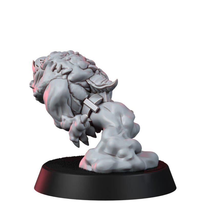 Ork Kan Krakkas T2 – Ork Proxy, Wargame Exclusive – 3D printed 16K resin miniature – photo 9 of 11