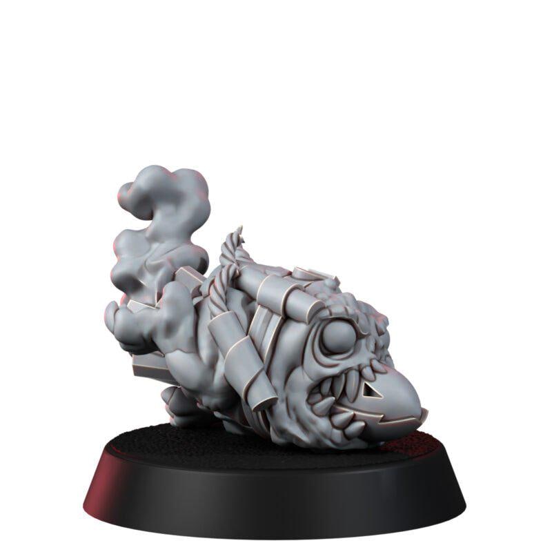 Ork Kan Krakkas T2 – Ork Proxy, Wargame Exclusive – 3D printed 16K resin miniature – photo 8 of 11