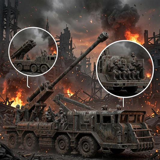 Grimguard Artillery Vehicle – Astra Militarum Proxy