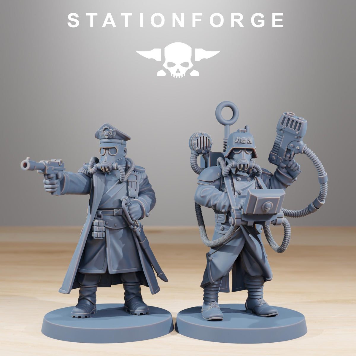 Grimguard Combatants – Astra Militarum Proxy