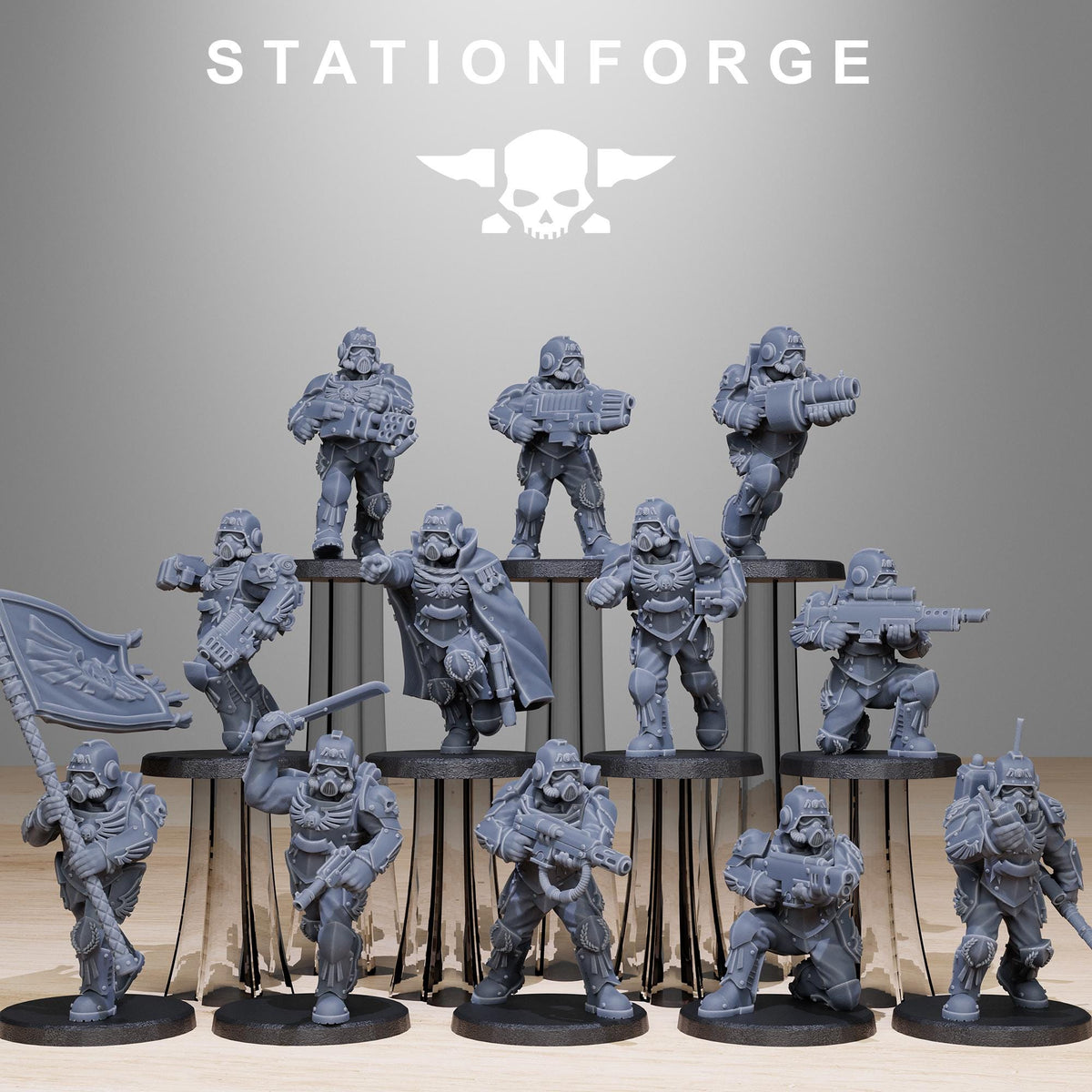 Grimguard Elites – Astra Militarum Proxy