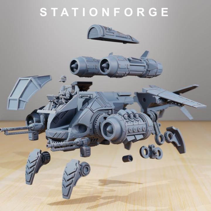Scavenger Gunshi – Adeptus Mechanicus Proxy